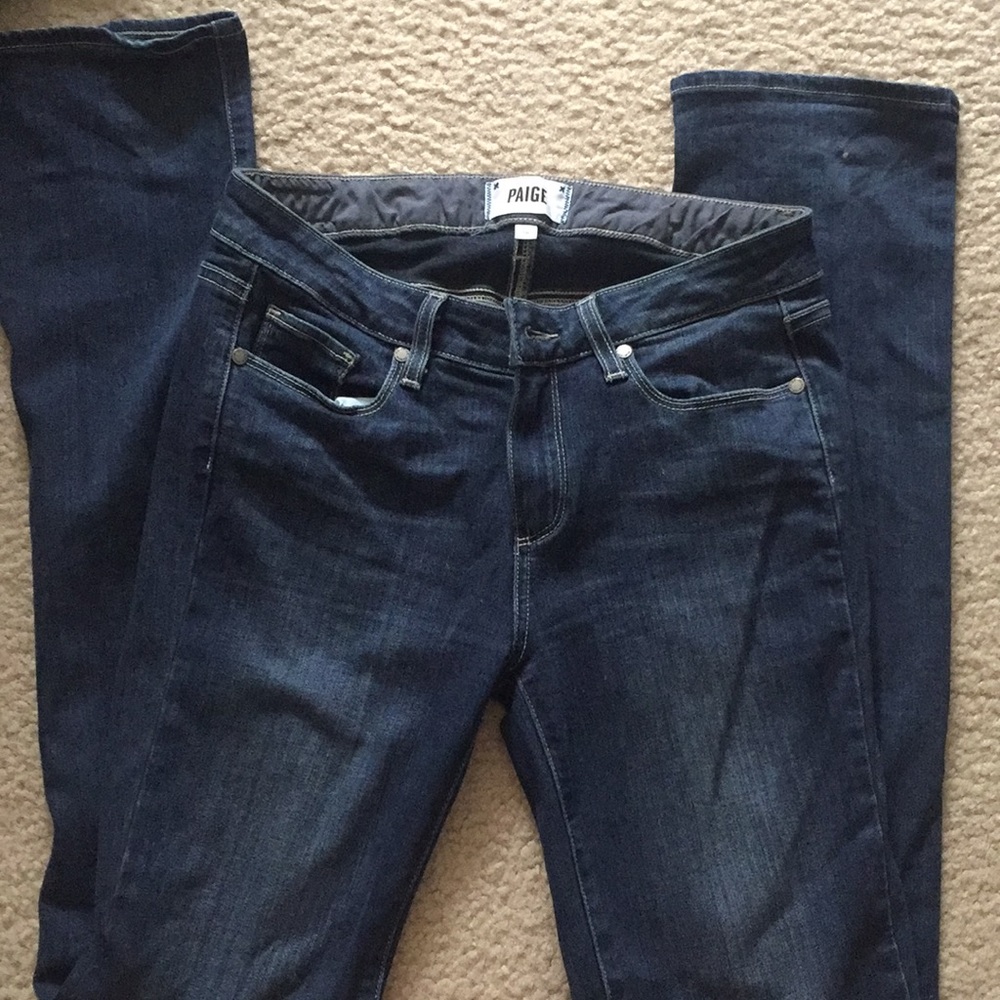 Paige skyline straight jeans!
